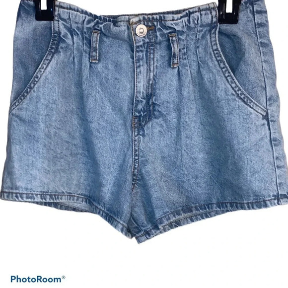 Zara high waisted jeans shorts  Sz S-M - Picture 11 of 11